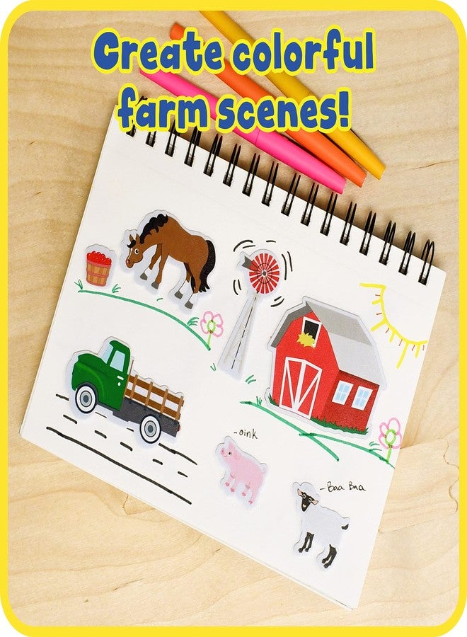 Ready 2 Learn Foam Stickers | Farm | Pack of 180 | Self-Adhesive Animal Stickers for Kids | Perfect for Crafts and Party Favors - Image 5